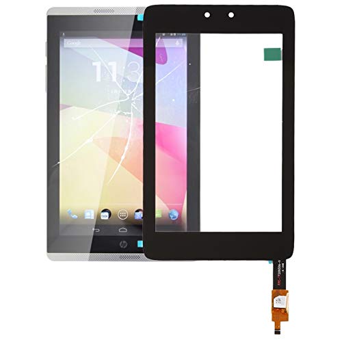 Zhangl Reparación de Repuesto Panel táctil for HP Slate 7 Reparación de Repuesto (Color : Black)