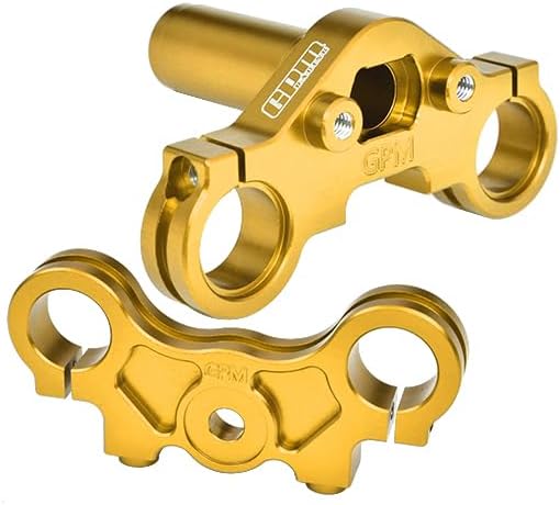 GPM Upgrades - Juego de abrazaderas triples de aluminio 7075 para motocicleta Promoto MX 14 RTR FXR (LOS06000)14 Promoto MX motocicleta RTR FXR