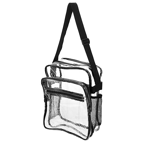 Sac à dos portable transparent pour le stade et le shopping féminin
