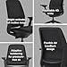 Steelcase Series 2 Office Chair - Ergonomic Work Chair with Wheels for Carpet - with Back Support, Weight-Activated Adjustment & Arm Support - Adjustable Rolling Chairs for Desk - Graphite