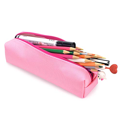Preisvergleich Produktbild Studenten Mäppchen, Federmäppchen, Schlamperbox, Schulmäppchen, Mäppchen teenager, Federmäppchen Student, Bleistift beutel (Rosa(Single Federmäppchen))