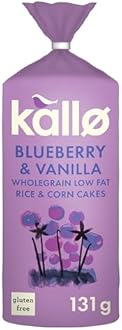 Kallo Blueberry & Vanilla Rice & Corn Cakes
