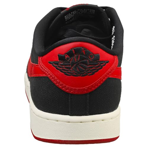 Image of Men's Nike AJKO 1 Low Black /Varsity Red-Sail (DX4981 006)