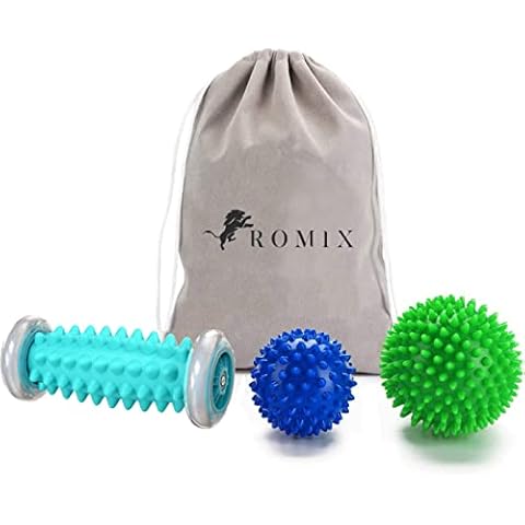 ROMIX Rodillo Masaje Pies y Pelota Set Cover