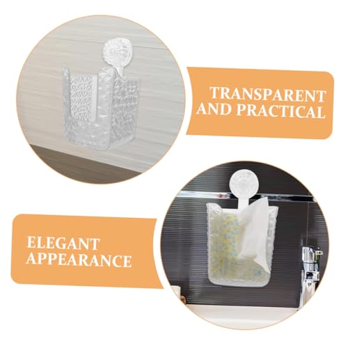 Boîte de rangement de mouchoirs à ventouse pour un miroir net