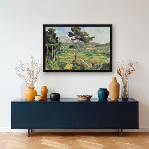Toile Mont Sainte-Victoire Cézanne décoration murale pour bureau