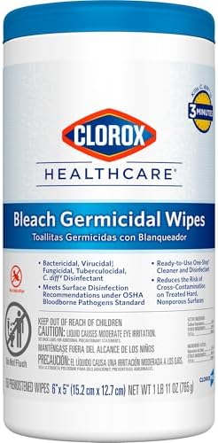 COX30577 - Clorox Healthcare Bleach Germicidal Wipes
