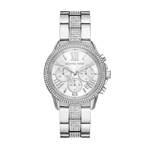 Michael Kors Women's Brynn Chronograph Silver Stainless