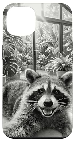 Funny Raccoon Spa Day Meme �Z���t�P�A �X�}�z�P�[�X iPhone 13 �p