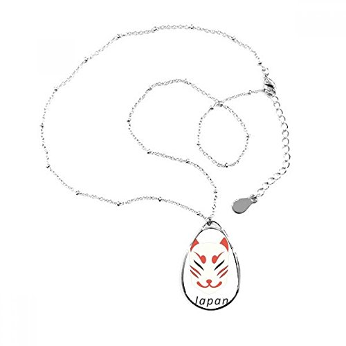Pendentif goutte masque de renard pour sublimer vos tenues au quotidien