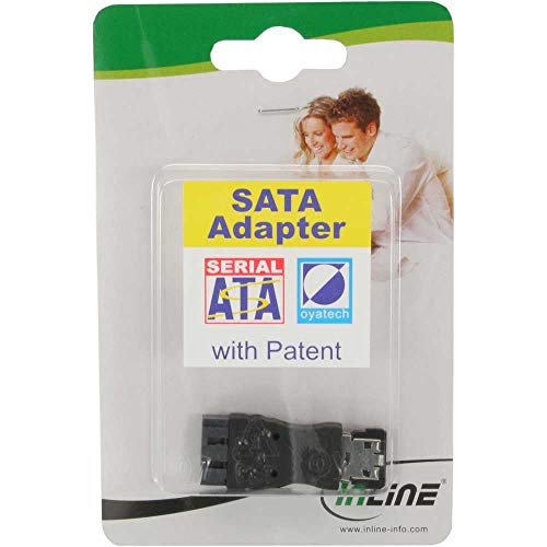 Adaptador InLine eSATA macho a SATA hembra miniatura 3