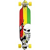 longboard largo Rodamientos de bolas: ABEC 9 con ruedas de poliuretano.