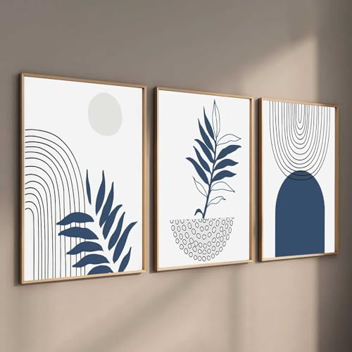 Image of Kalit Kala Decor Boho Art Home Decoration Painting | Paintings With Frame For Living Room Bed Room Hotel Wall Decor Digital Reprint Set of 3 (10X13 inch)
