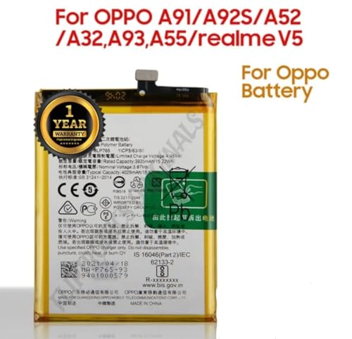 Image of BLP765 Battery for Oppo Reno 3 / A91 / F15 /3A / CPH2001 /CPH2021 / PCPM00 Battery with 1 Year Warranty **** (U249)