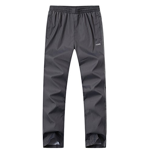Sun Lorence Men's Nylon Full-Zip Mesh Jogger Sweat Suit Active Fitness Tracksuit Set Darkgrey L #TOP2