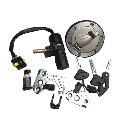 Bouchon réservoir essence pour Keeway RK6 avec serrure contact 6 trous