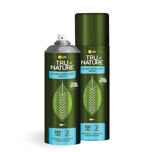 Image of Tru Nature Herbal Lizard Repellent Spray - 200 ML | Effectively Keeps Lizards Away | No Killing, No Poisoning | 100% Plant Based, Chemical Free | Safe for Home, Kitchen, Walls, Office & Garden