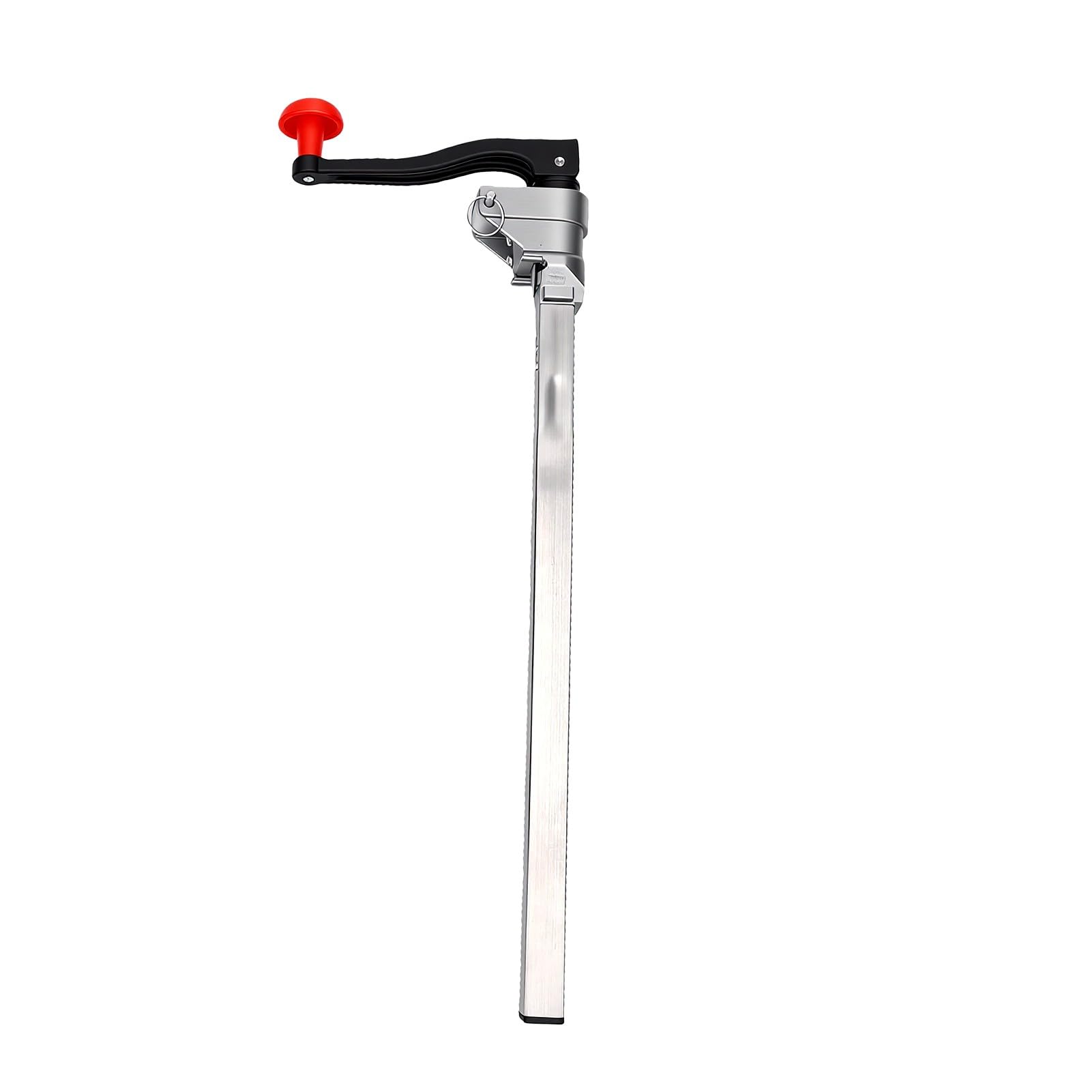 Zunate Ouvre-boîte Commercial en Acier Inoxydable, Ouvre-boîte Manuel de Table Robuste pour Cuisine de Restaurant, Hauteur 55 Cm, Support de Bureau Stable, Opération Facile, Base Antidérapante