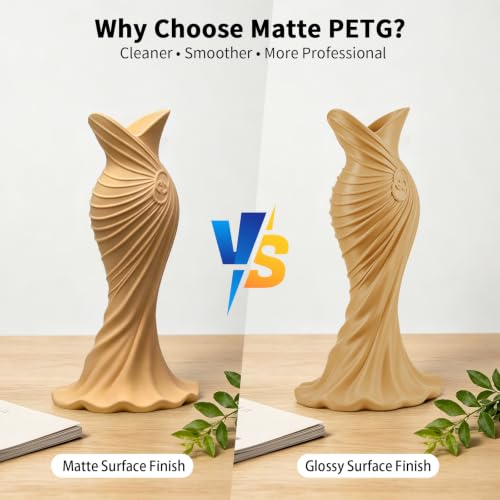 Image of IEMAI Wood Brown Matte PETG Filament 1.75mm 1kg Compatible with Bambu Lab