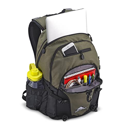 Image of High Sierra Loop Backpack, Olive, One Size, Loop Daypack