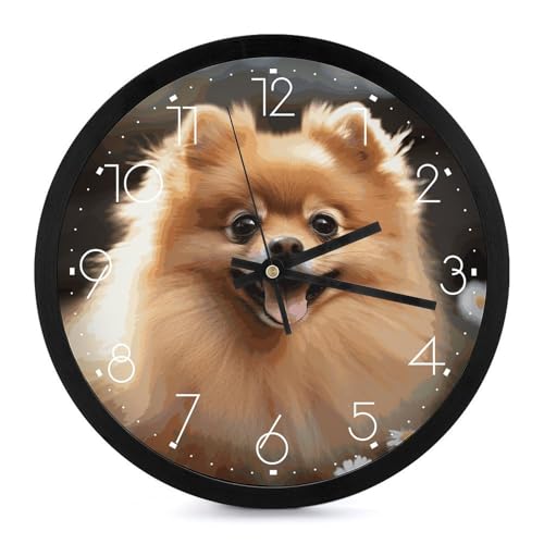 Horloge murale ronde blanche pour embellir votre salon ou cuisine - 2