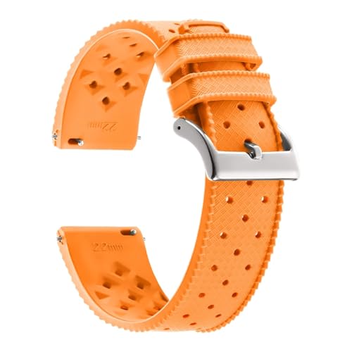 JCNFWSF gsbNVREHb`XgbviZCR[ΉAIXΉAIKΉANCbN[XohA_CrOhX|[co[uXbgj(Orange,18MM_BLACK BUCKLE)