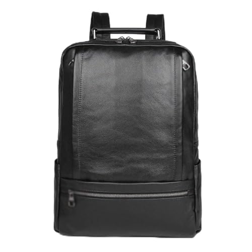 Sac à dos en cuir véritable élégant pour un style décontracté au quotidien