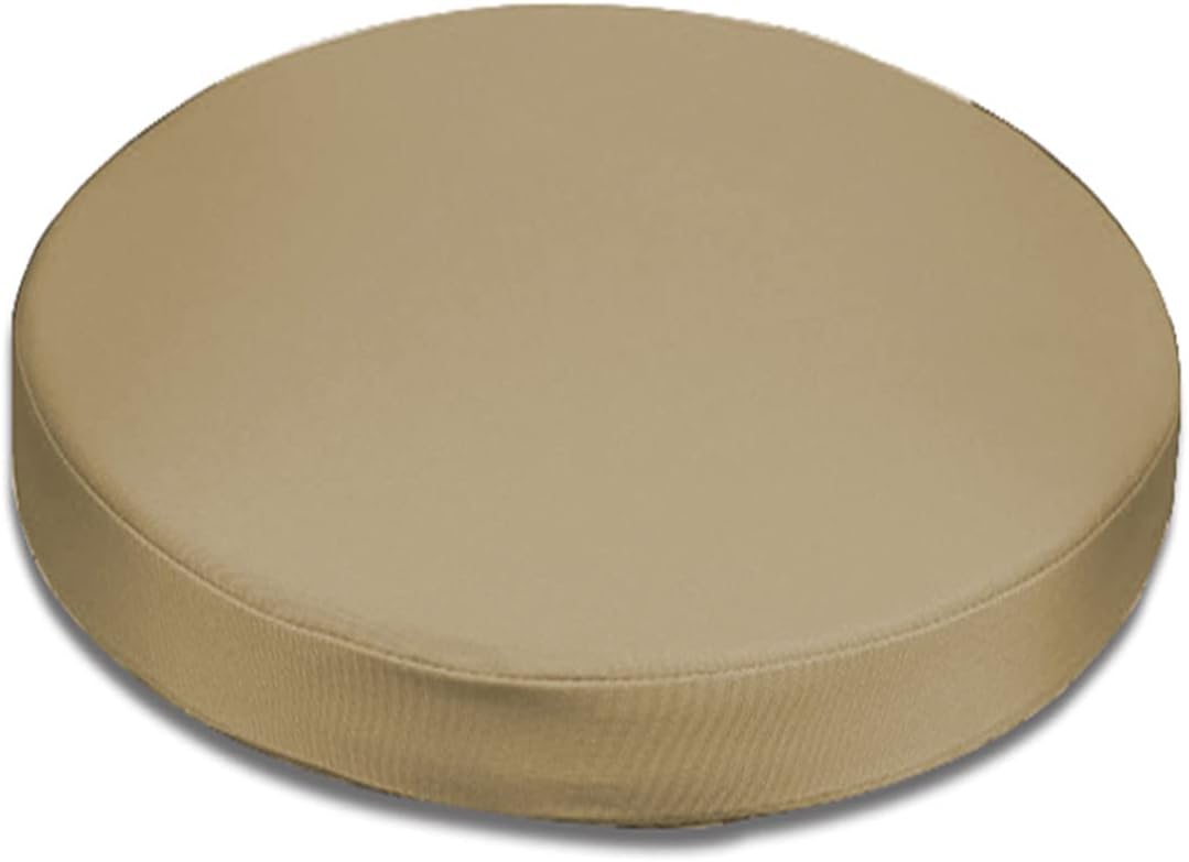 SUCADA Waterproof Garden Chair Seat Cushion,40/45cm, Round Chair
