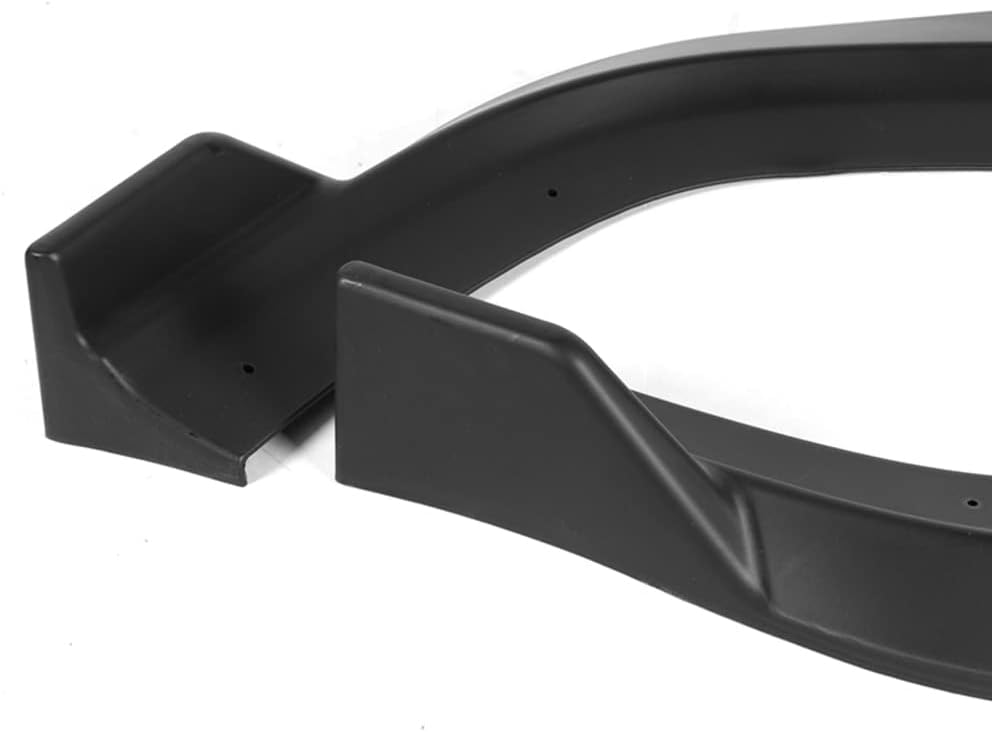 Q1-TECH, Front Bumper Lip fit for Compatible with 2011-2014 Dodge Charger SRT Model Only, Front Bumper Lip Spoiler Air Chin Body Kit Splitter ABS, 2012 2013, SXT-Style (Matt Black)
