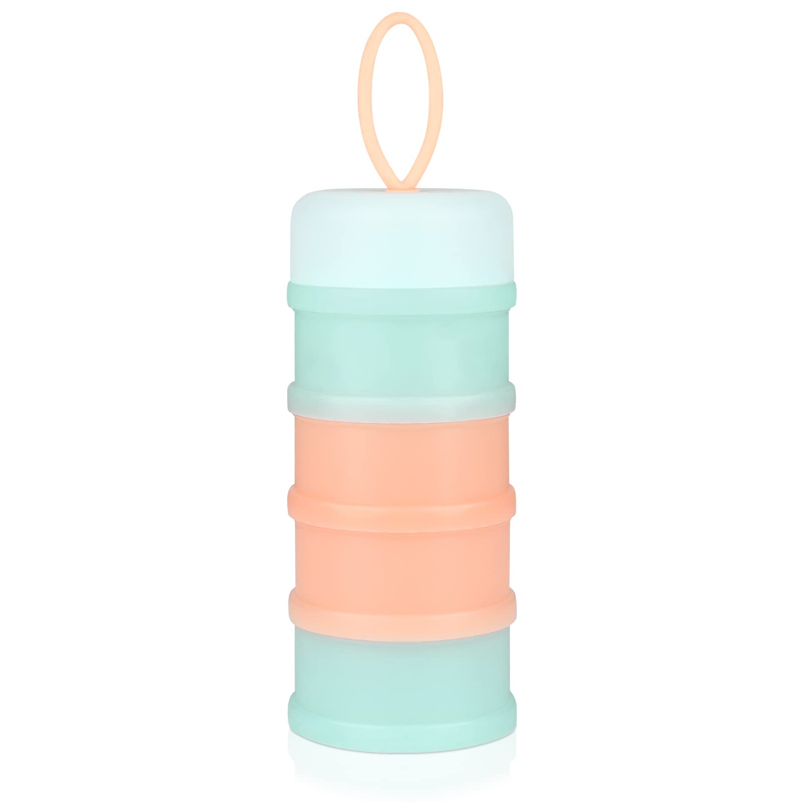 Accmor Baby Formula Dispenser On The Go, Stackable Formula Dispenser for Travel Formula Container to Go, Non-Spill Milk Powder Baby Kids Snack Storage Container, BPA Free