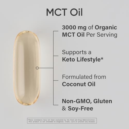 Sports Research MCT Oil Softgels