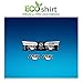 Ecoshirt GE-XRAK-HD1I Pegatina Sticker Shock Fox Float CTD Evolution Series Am197 Aufkleber Decals Autocollants Amortiguador, Blanco