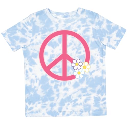 inktastic Peace Sign Cute Daisy Flowers Toddler T-Shirt
