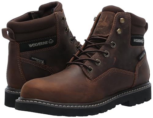 Image of Wolverine Revival, Men's, Soft Toe, WP, Slip Resistant, 6 Inch, Work Boot