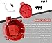 Red Male HEI Distributor Cap and Rotor for K549 SBC 283 305 307 327 350 400 BBC 454 396 427 Distributor Cap Assembly