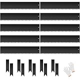 33FT Galvanized Steel Landscape Edging 10 Pack, 40" x 8" Metal Edging for Landscaping with 10Pcs Stakes & Gloves, Metal Garden Border for Garden Design, Yard, Tree Rings, Pathway, Divider