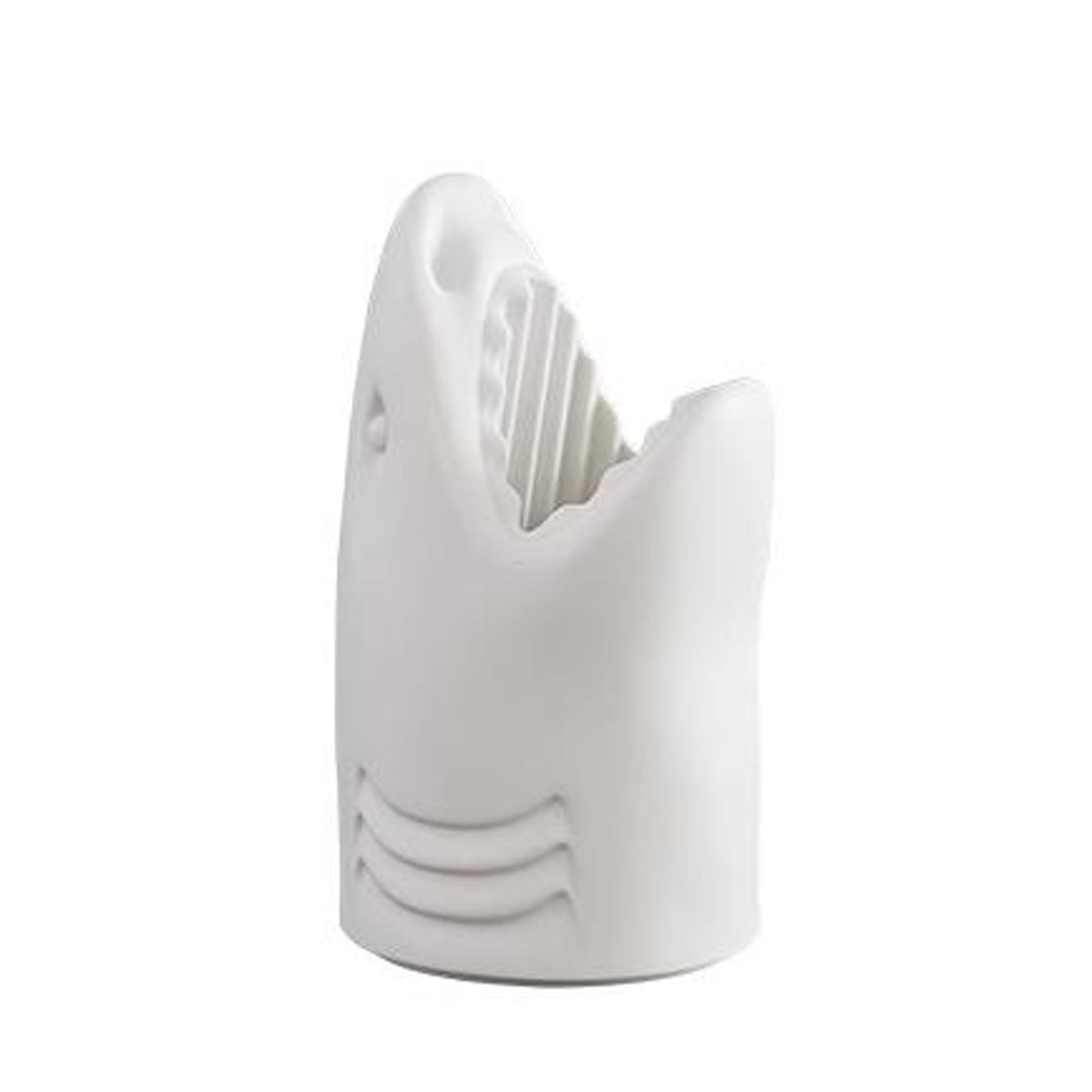 CFY652 Umbrella rack Shark Shaped Umbrella Stand Rack, Storage Holder, Bucket Shelf Freestanding Entryway Box For Home Office Office(White)
