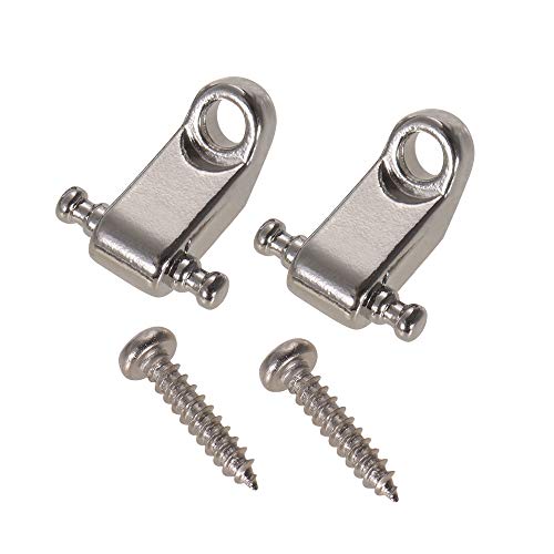 RuleaxAsi 2 pcs Guitarra Elétrica String Roller Guia de Retentor de Guitarra Peças de Reposição Aces