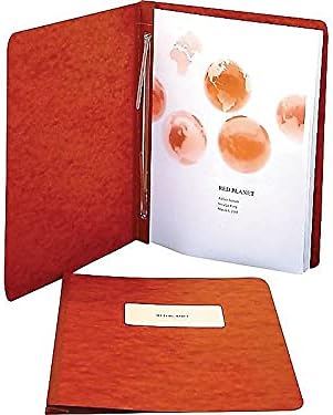 Miniatura 2 de Acco Brand 25978 Pressboard Report Cover Cover Clip de punta, Letra, 3" Capacidad, Rojo