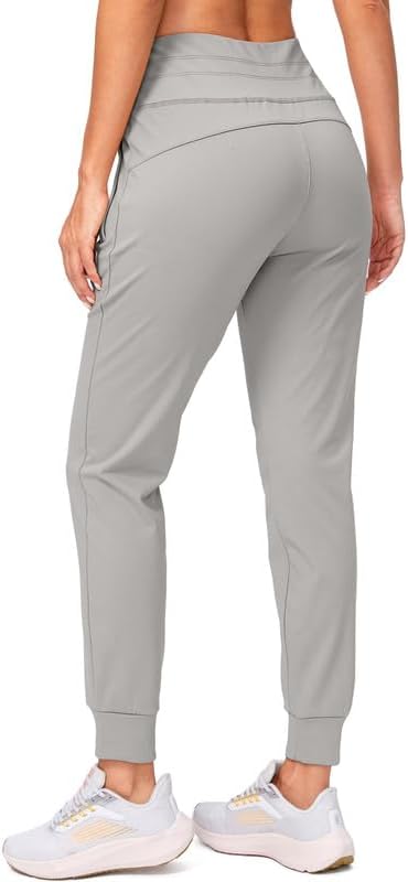 G Gradual Women's Fleece Lined Joggers High Waisted Water Resistant Thermal Winter Sweatpants Running Hiking Pockets - Image 3