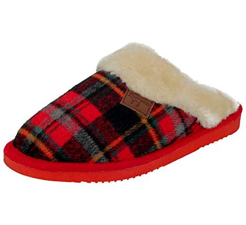 Jo&Joe - Zapatillas de Sintético Mujer, Color Rojo, Talla 7 UK