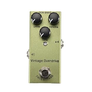 Solid Quality--Aluminium alloy body makes this ultimate overdrive pedal safe for transport, stable and strong. Pure Signal--True bypass switching maintains pure signal when the ultimate overdrive pedal disengaged. Dedicated speed knobs allow for prec...