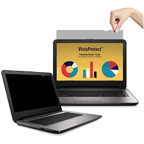 VistaProtect - Filtro de Privacidad y Anti Luz Azul Premium para Portátiles de 14 Pulgadas Cover