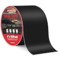 STIKBOND 4" x 50Ft 1-Pack Black RV Sealant Tape,Waterproof Commercial Roof Tape for Walls, Appliances, Vehicle Repairs, and Weatherproof