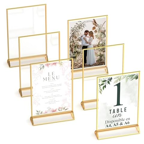 Cadres Photo Dorés Acrylique - Dasher Products Cover