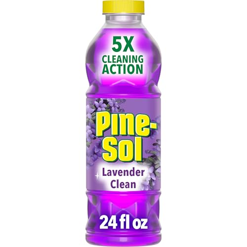 Pine-Sol Multi-Surface Cleaner, Lavender Clean, 24 Fluid Ounces (Pack May