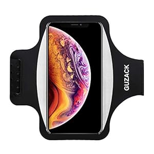 GUZACK Running Armband, Running Holder for iPhone 11/12/13 Pro Mini/X/XS/XR/8/7 Plus, Galaxy S10/S9/S8 Plus Cell Phone…