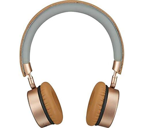 Image of Goji Collection GTCONRG18 On-Ear Headphones Wireless Bluetooth 3.5mm Rose Gold