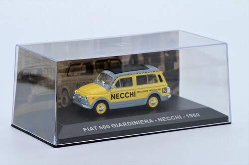  Generico Veicoli Pubblicitari Epoca 1:43 Die Cast - Fiat 500 Giardiniera - Necchi - 1960
