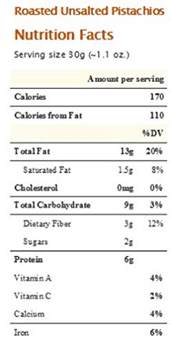 Gourmet Roasted Extra Large California In Shell Pistachios Unsalted (12 Oz.) - Roasted To Perfection - Super Crunchy & Delicious - Farm Fresh Nuts Brand #TOP5